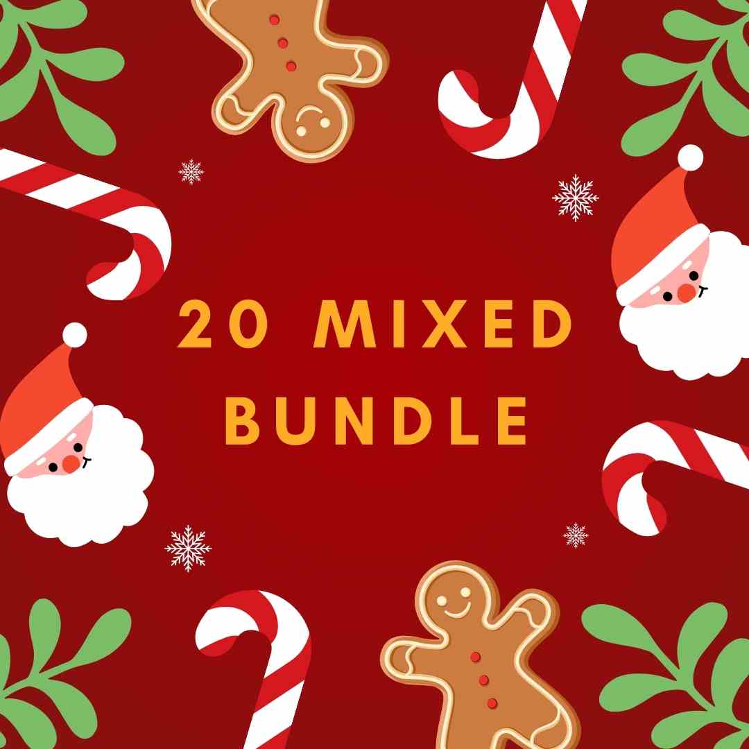 16oz Cup Christmas Mixed Bundles