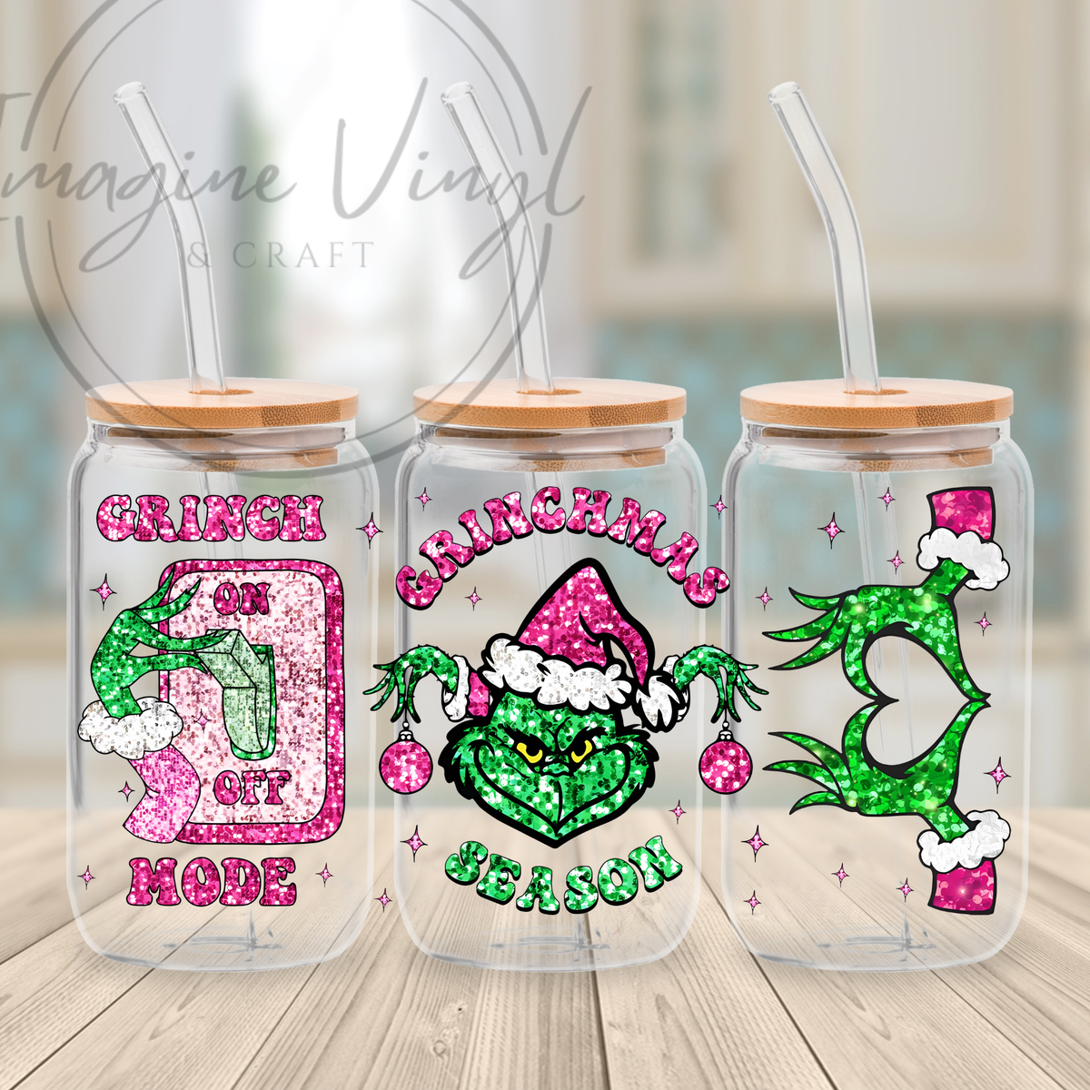 Part 2 grinch 16oz wraps