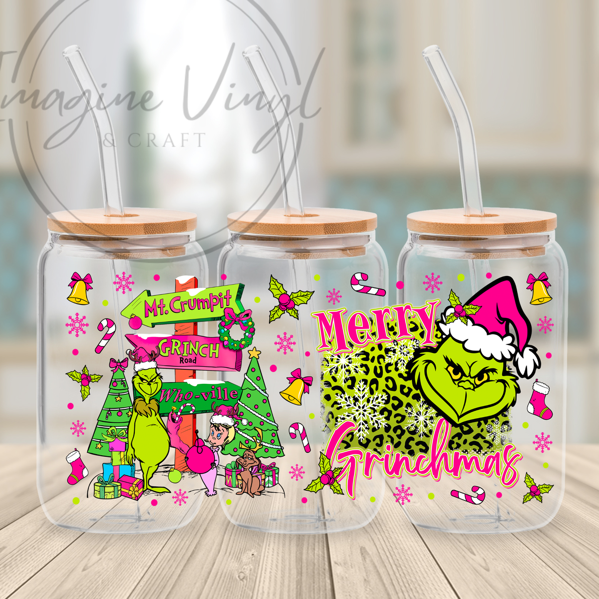 Part 2 grinch 16oz wraps