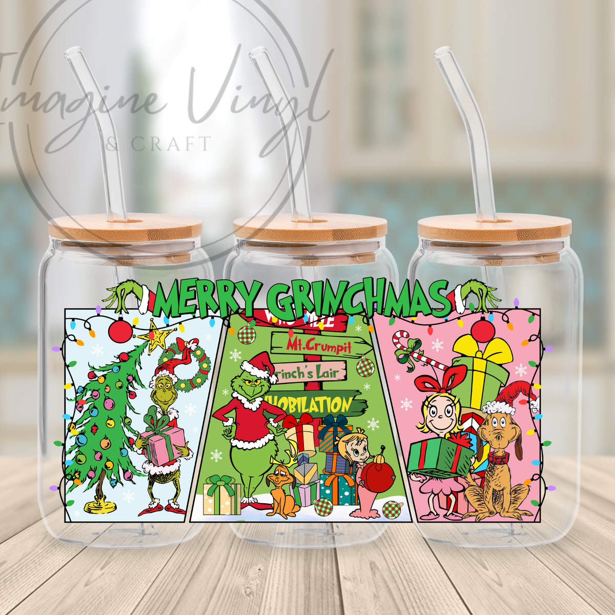Part 2 grinch 16oz wraps