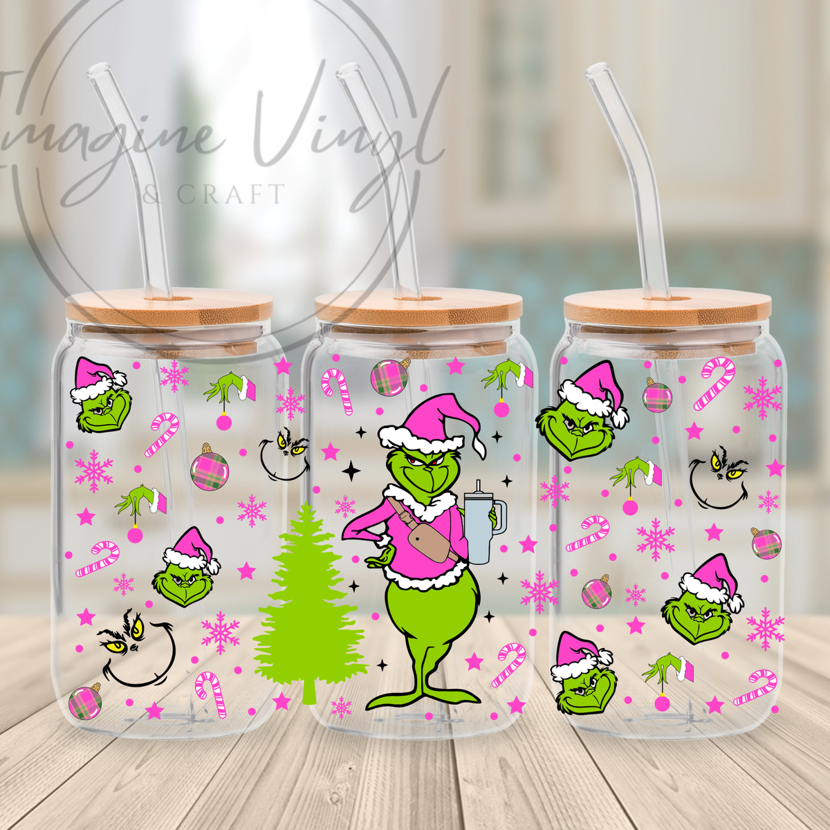 Part 2 grinch 16oz wraps