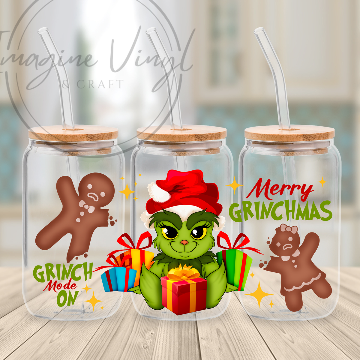 Part 2 grinch 16oz wraps