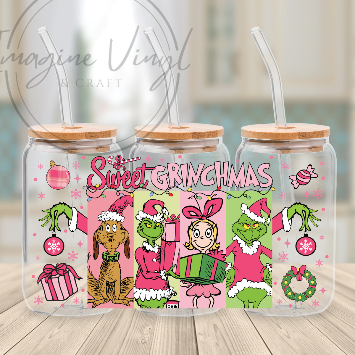 Part 2 grinch 16oz wraps