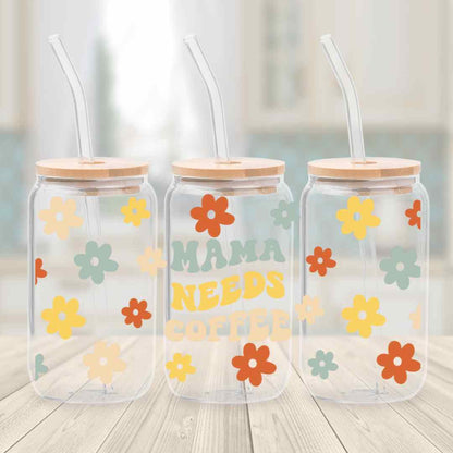 UV-DTF 16oz Mother's Day Cup Wrap