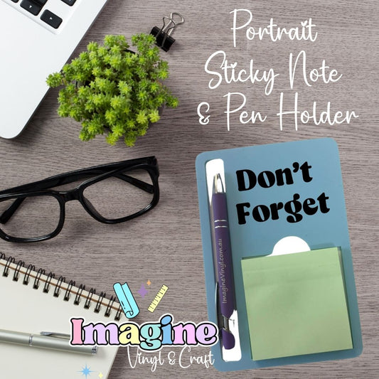 Portrait Sticky Note Holder