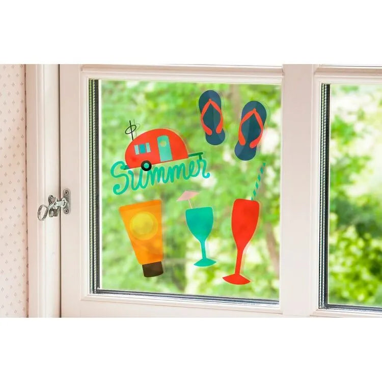 Silhouette Printable Window Cling Material Clear