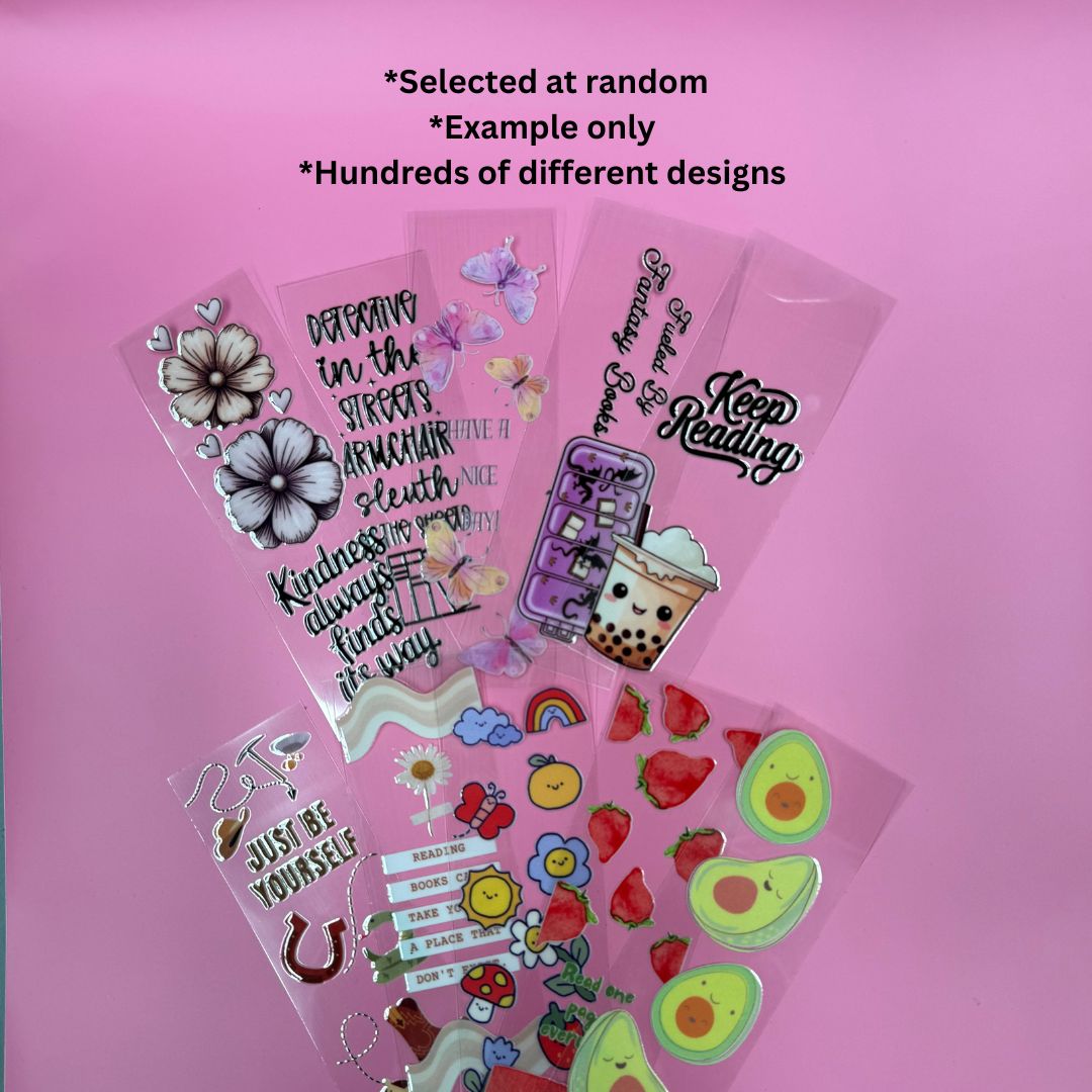 $1 Bookmark and Decal Set
