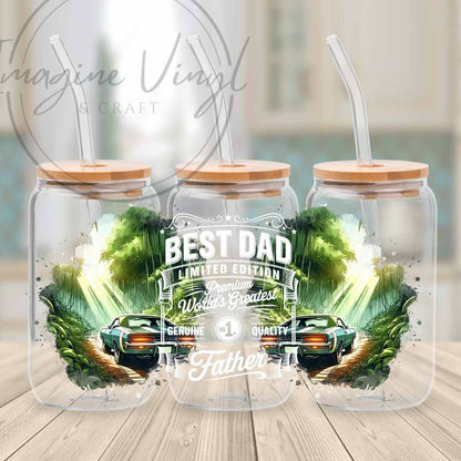 16oz UV DTF Wrap - Father's Day