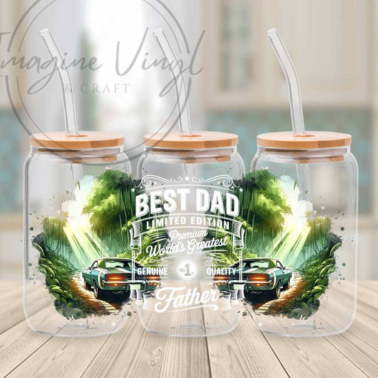 16oz UV DTF Wrap - Father's Day