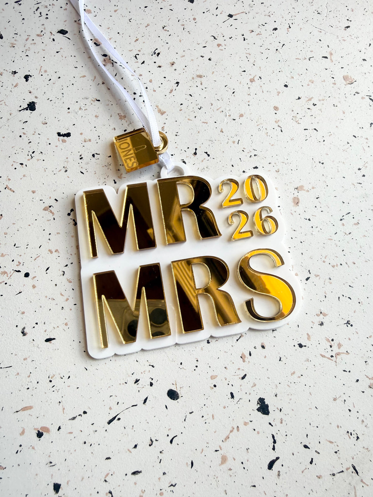 Engaged/Married - Christmas Ornament