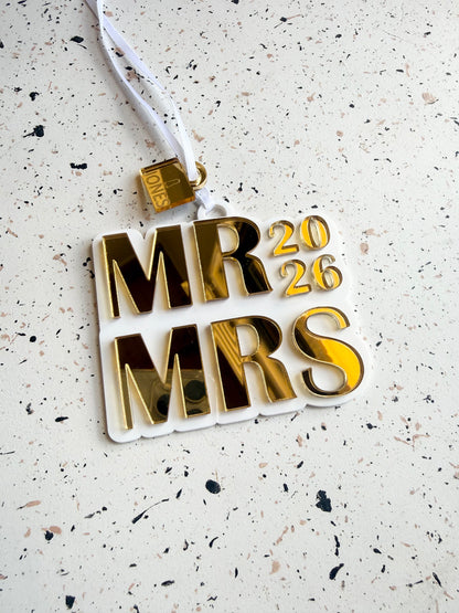 Engaged/Married - Christmas Ornament