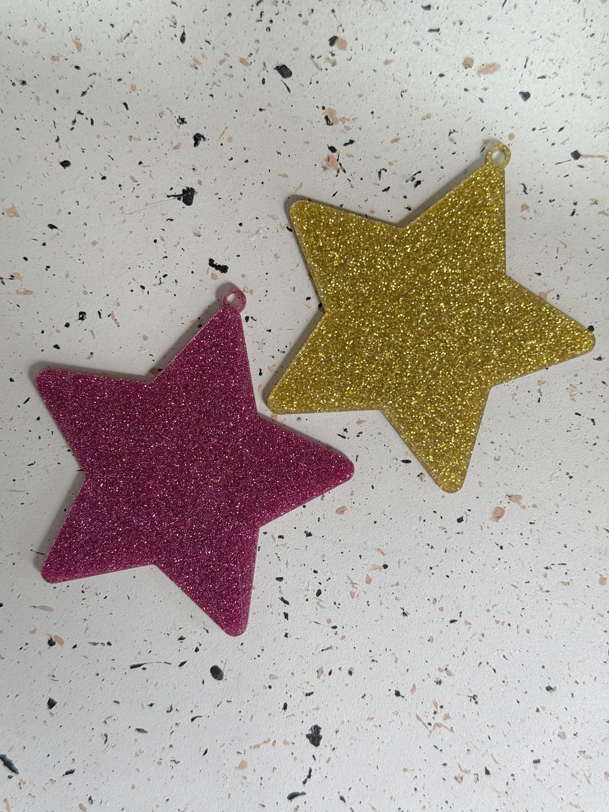 Blank Star Christmas Ornament