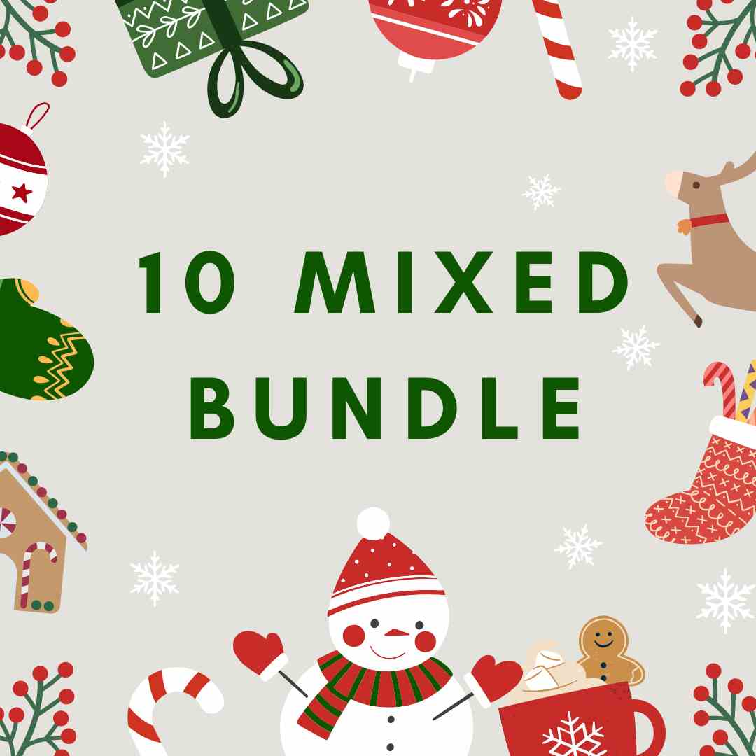 16oz Cup Christmas Mixed Bundles