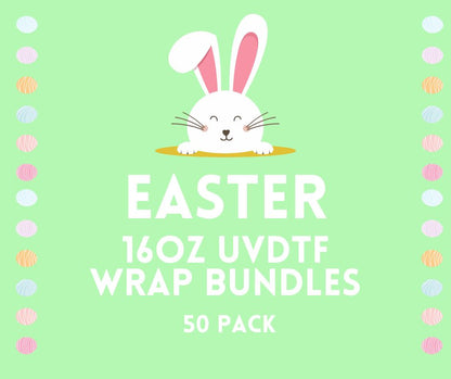 UV-DTF 16oz Easter Cup Wrap Bundles