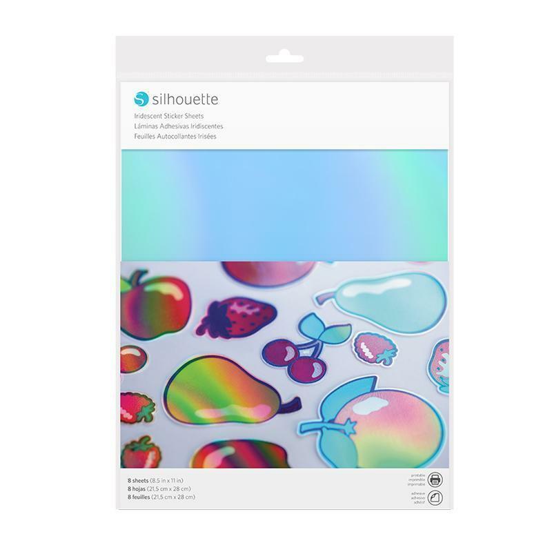 Silhouette Iridescent Sticker Paper.