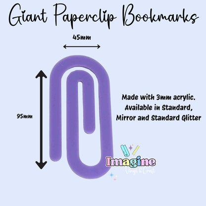 Giant Paperclip Bookmark
