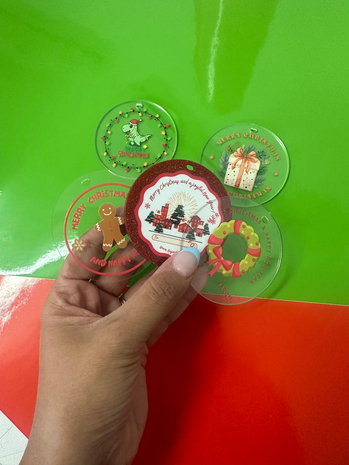 UV-DTF Christmas Gift Tag Kit