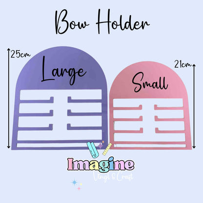 Acrylic Bow Holder - 2 Sizes