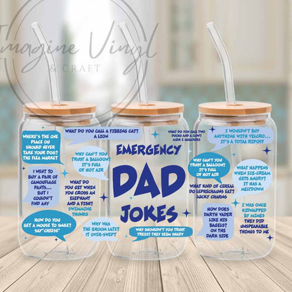 16oz UV DTF Wrap - Father's Day