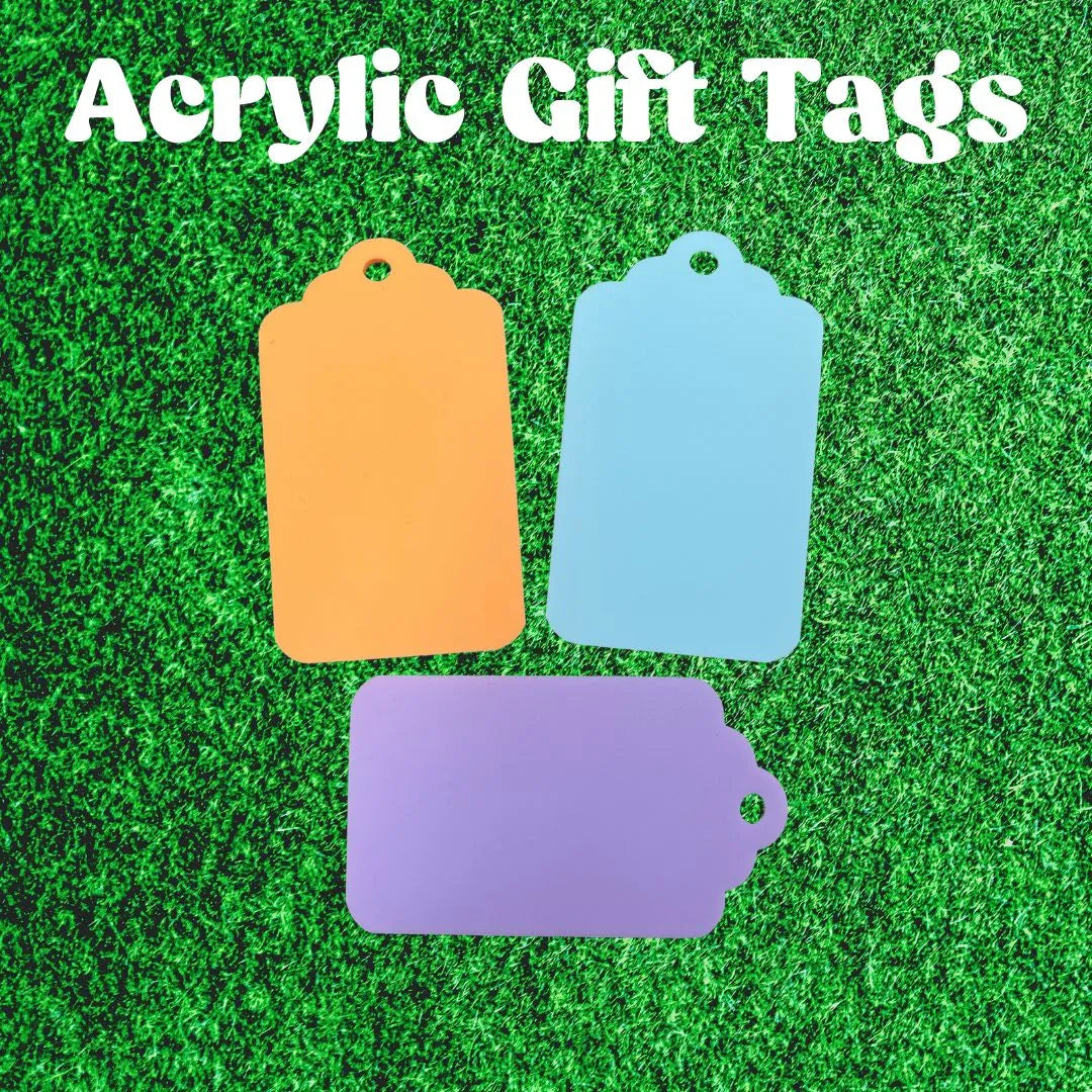 Acrylic Gift Tag