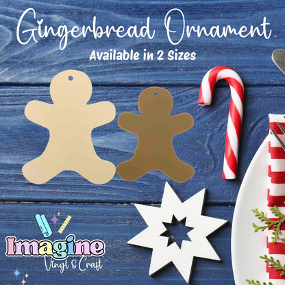 Gingerbread Ornament - 2 sizes