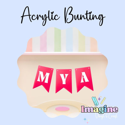 Acrylic Bunting