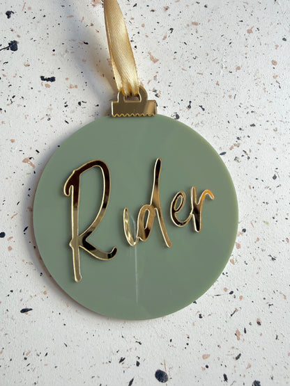 Personalised Bauble