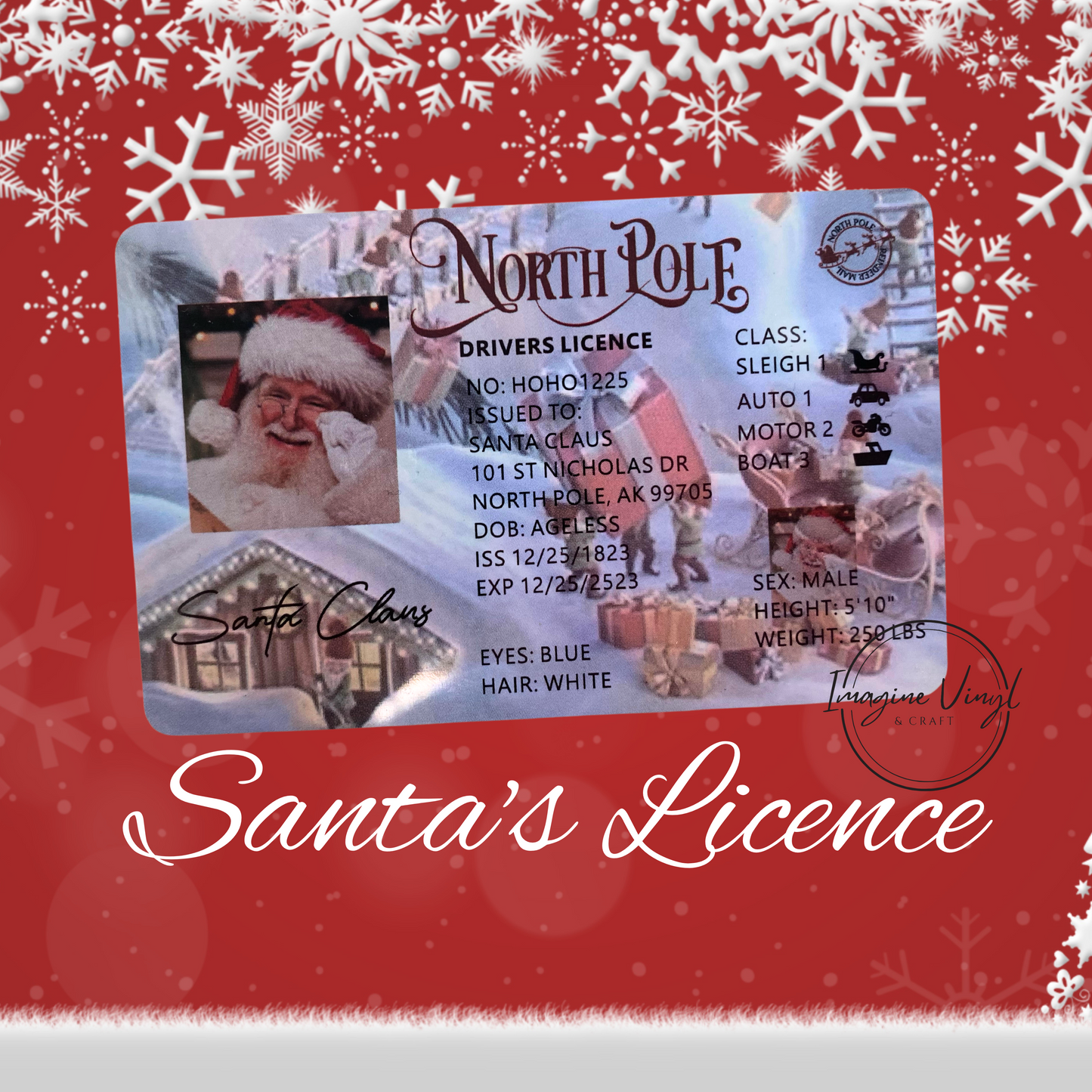 Santa's Licence