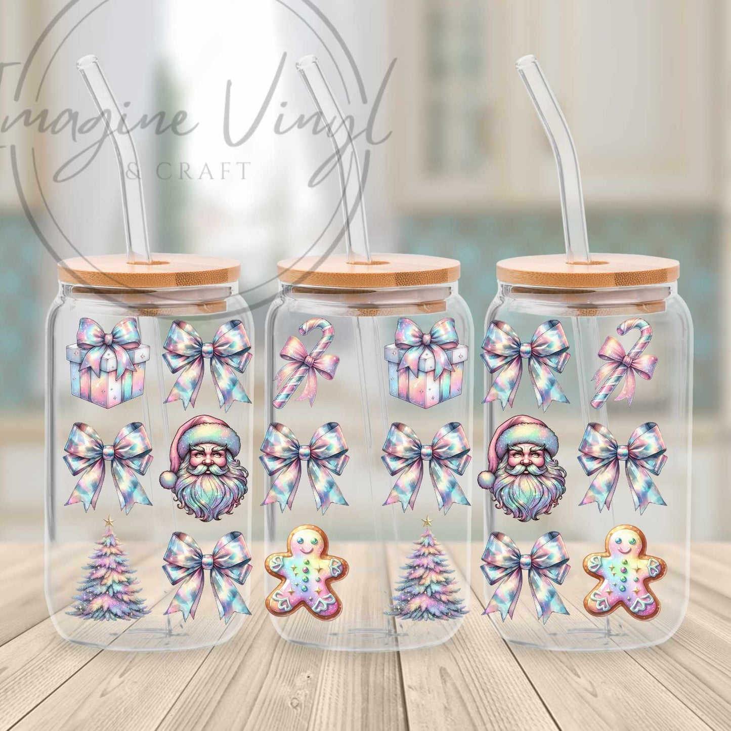 16oz UV-DTF Christmas.1 Cup Wraps