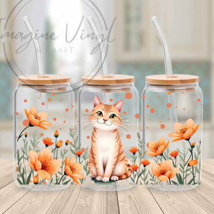 16oz UV DTF Wrap - Obviously Orange