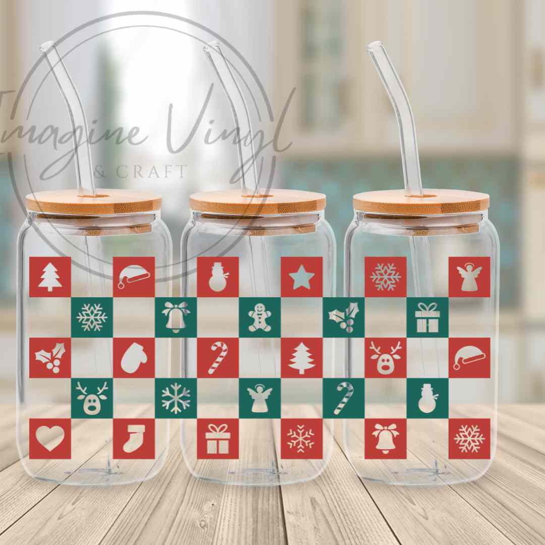 16oz Christmas Cup Wraps Volume 1