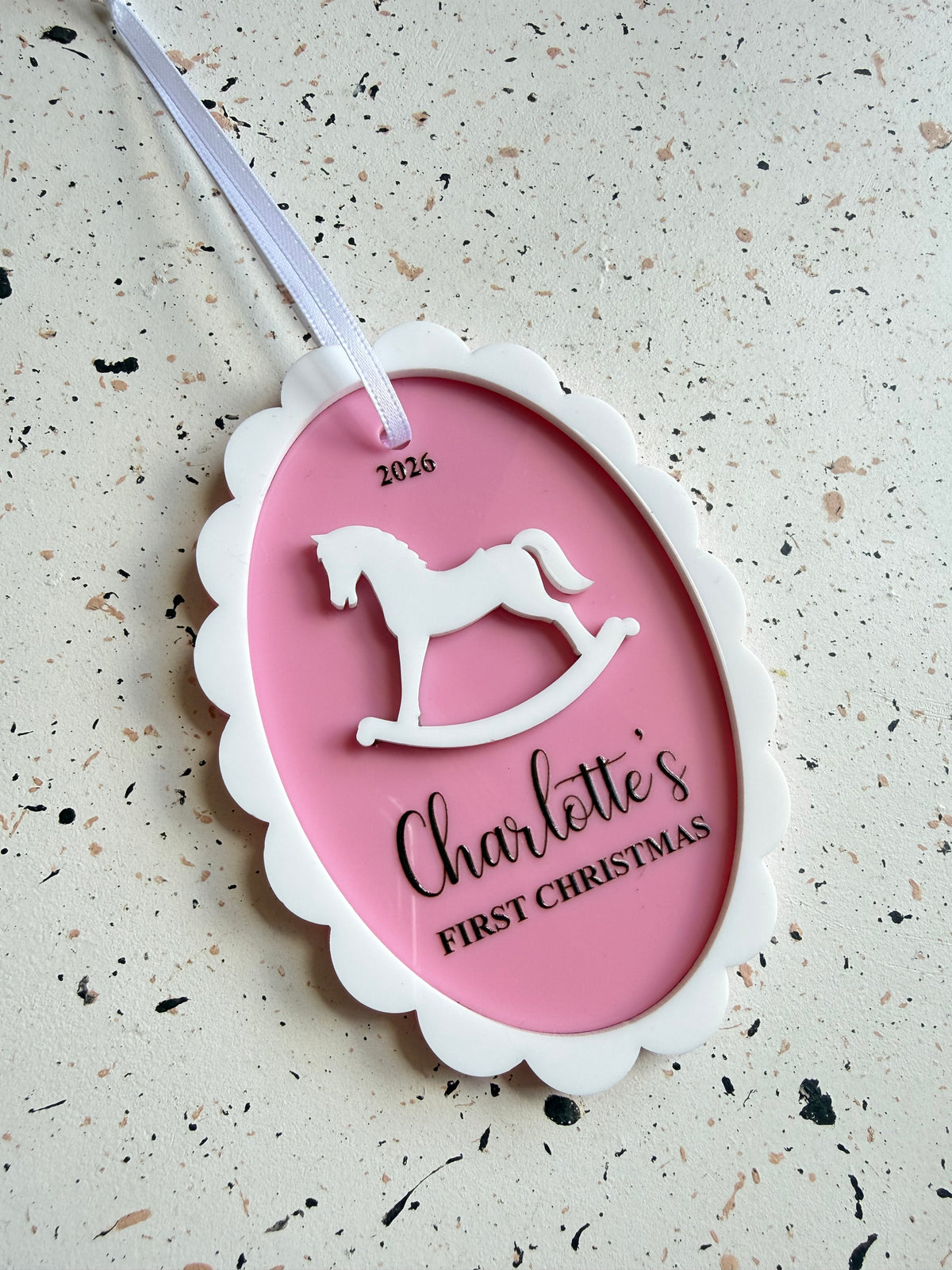First Christmas Ornament - Rocking Horse