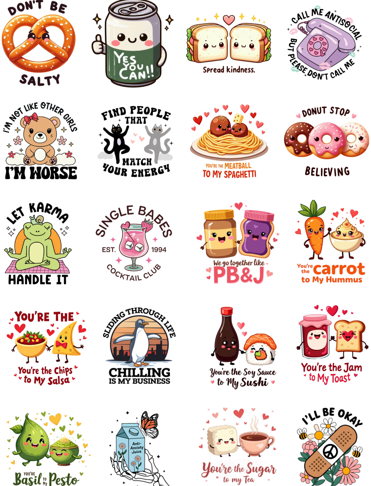 UV-DTF Keyring Decals