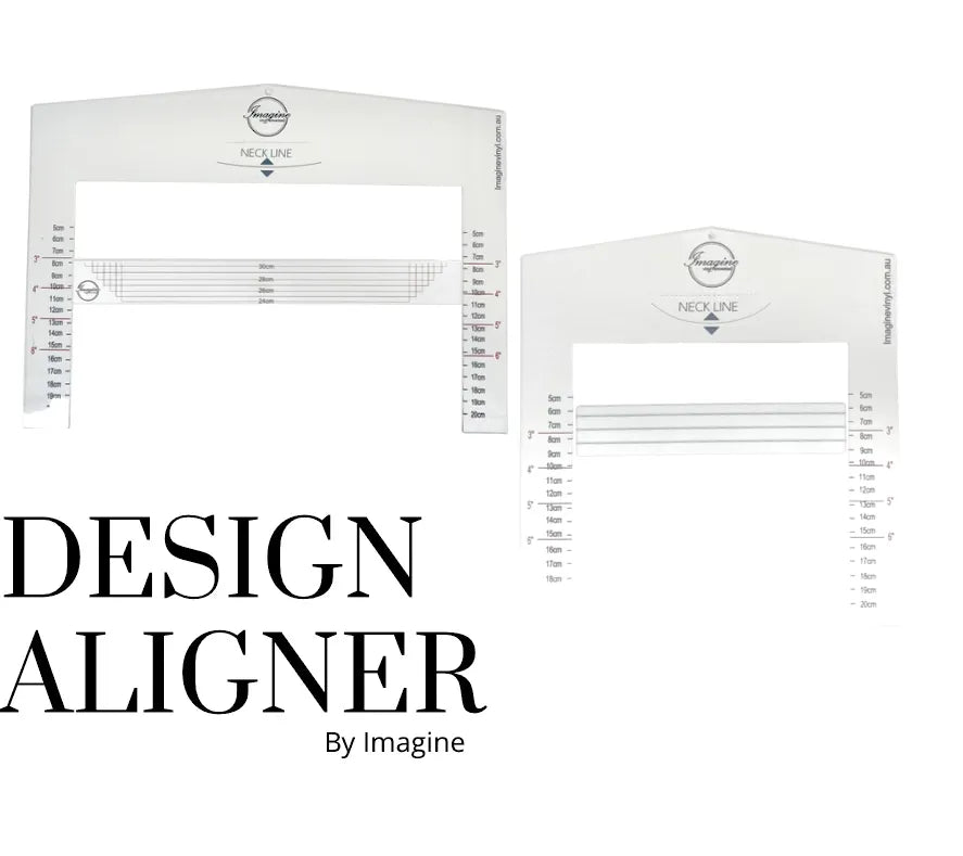 Design Aligner - Heat Transfer Ruler – Imagine Vinyl