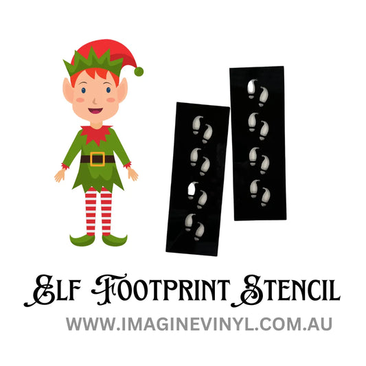 Elf Footprints Stencil