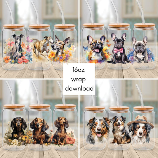 Downloadable - File M Animals - Cup Wrap