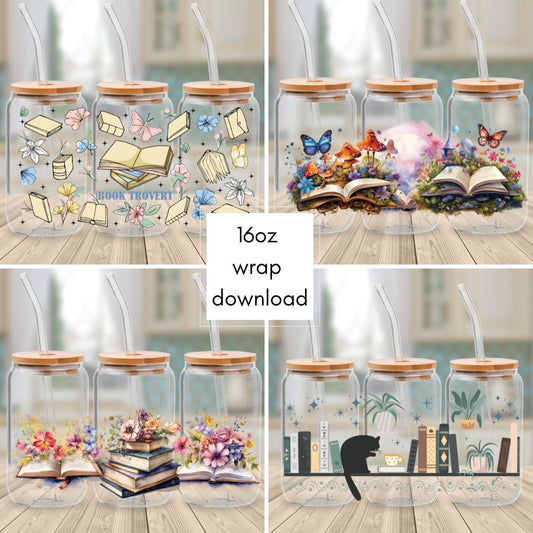 Downloadable - File X Books  - Cup Wrap