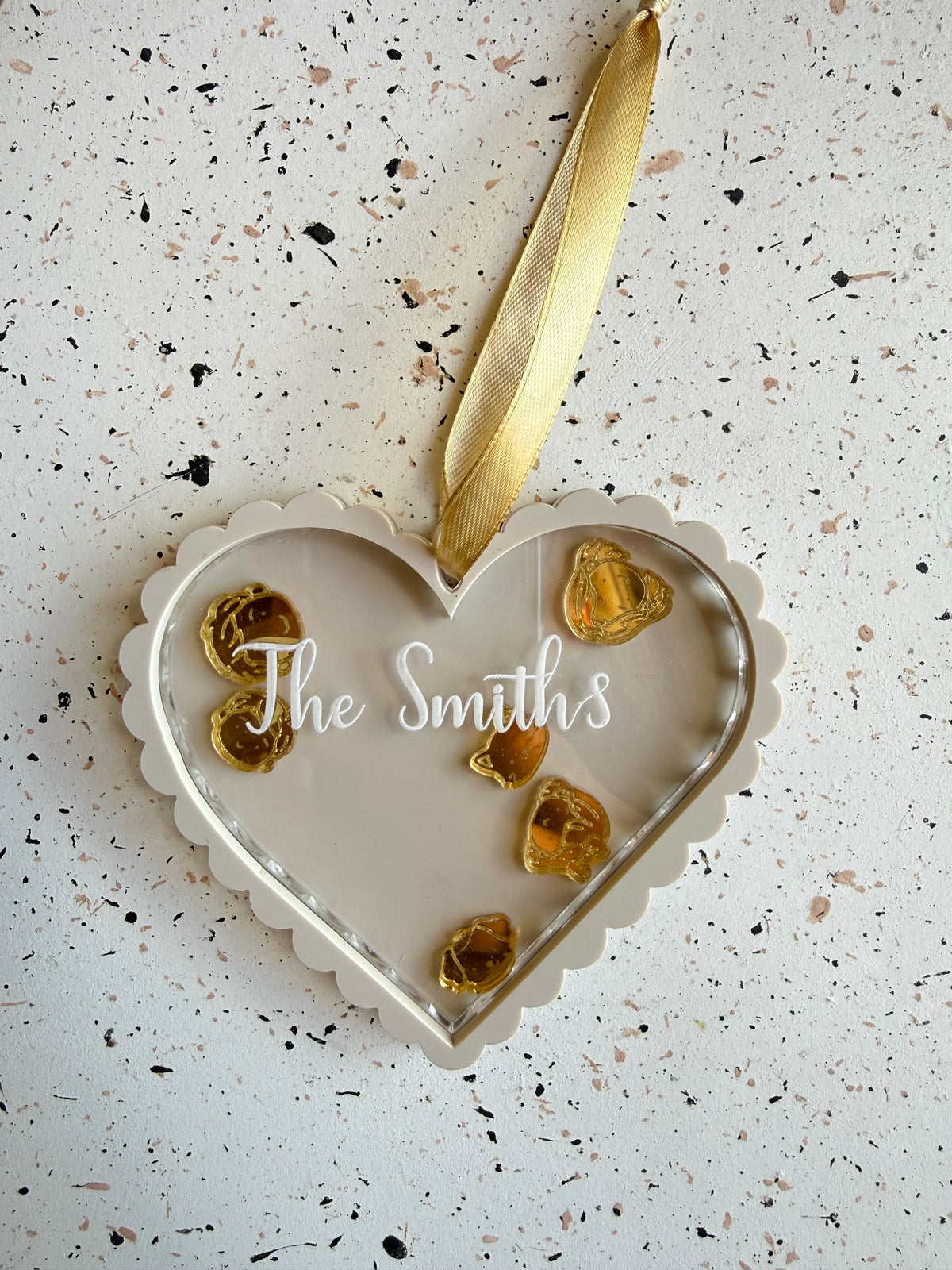 Heart Family Ornament