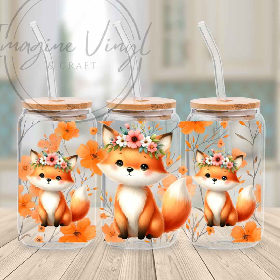 16oz UV DTF Wrap - Obviously Orange