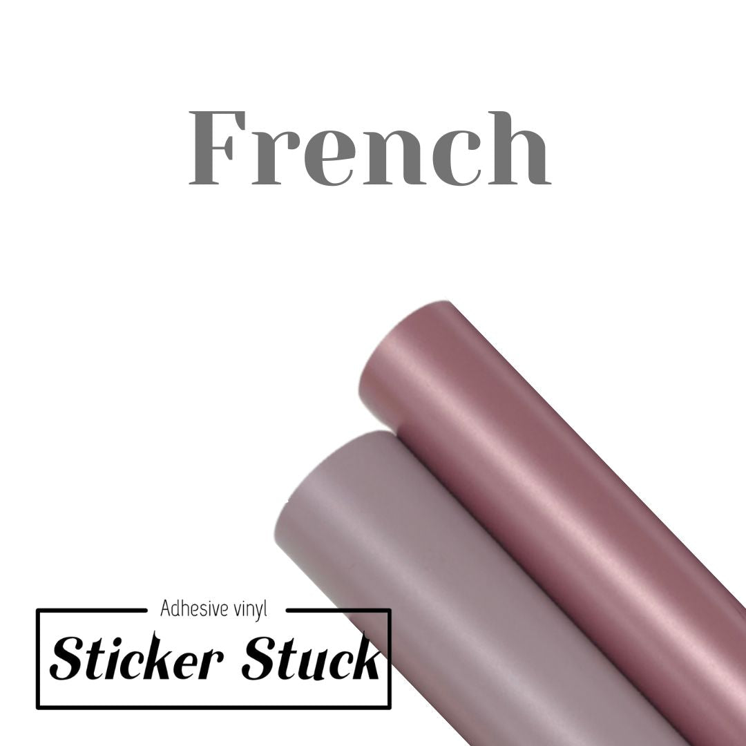 French - Sticker Stuck