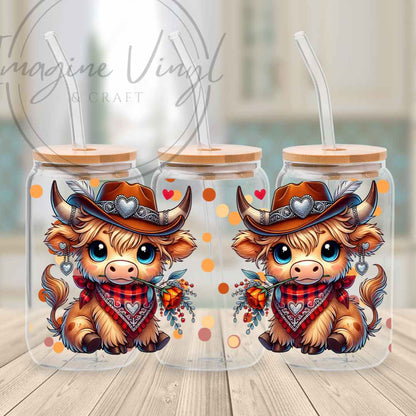 16oz UV DTF Wrap - Obviously Orange