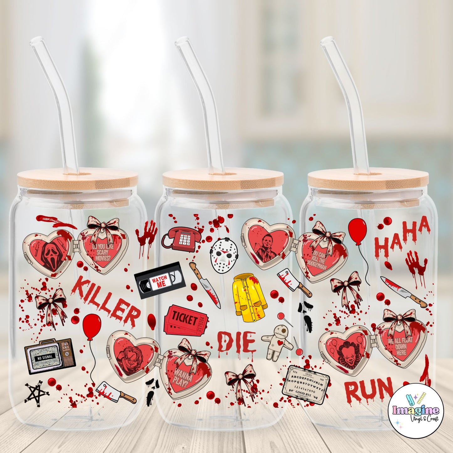 UV-DTF 16oz Horror Cup Wrap (Copy)