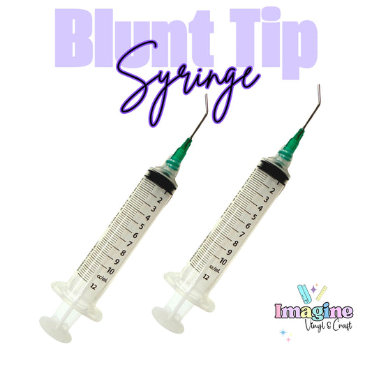 Blunt tip syringe