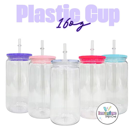 16oz Plastic Libbey Can Cup