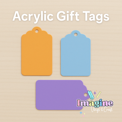 Acrylic Gift Tag