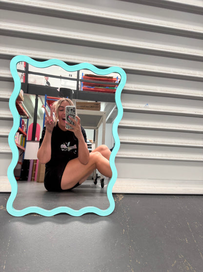 Wavy Mirror with Border