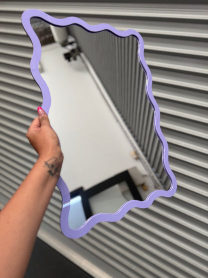 Wavy Mirror with Border