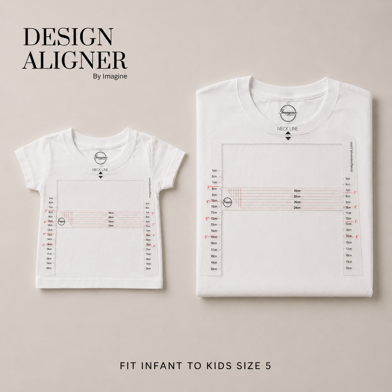 Design Aligner  - Heat Transfer Ruler