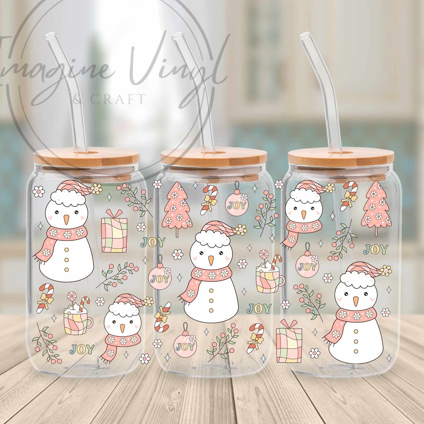 16oz UV-DTF Christmas.1 Cup Wraps