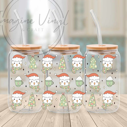 16oz UV-DTF Christmas.1 Cup Wraps